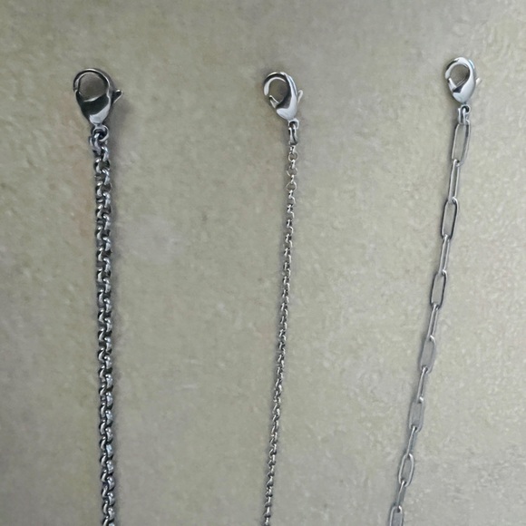 Your Choice: SS Anklets - Lg Rolo, Sm Rolo, Thin Paperclip - Picture 6 of 6